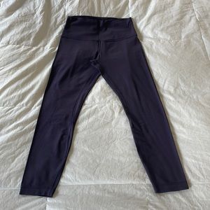Lululemon align leggings size 8, 25” inseam, purple